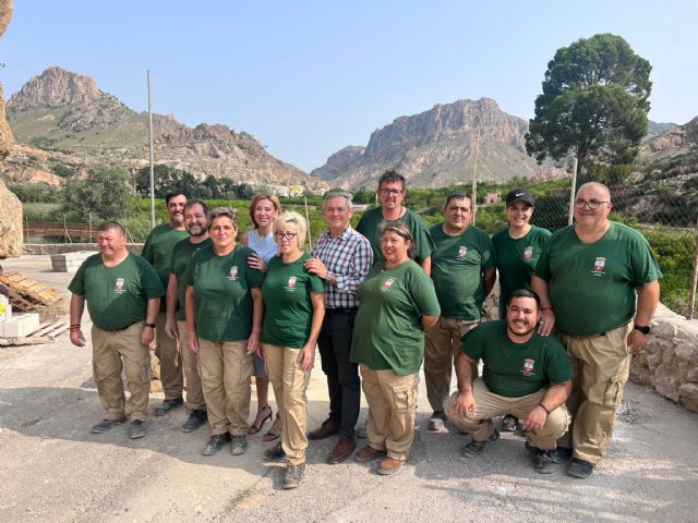 Una decena de personas en desempleo de Ojós se forman con el SEF en prevención de incendios y conservación de montes